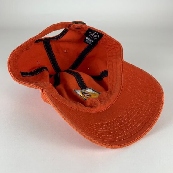 Phoenix Suns NBA Orange 47 Brand Clean Up Relaxed Fit Adjustable Hat - Picture 4 of 5